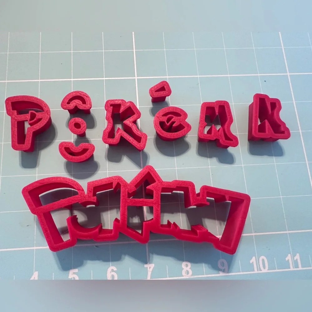 Pokémon Logo Cookie/Fondant Cutter 5.5”